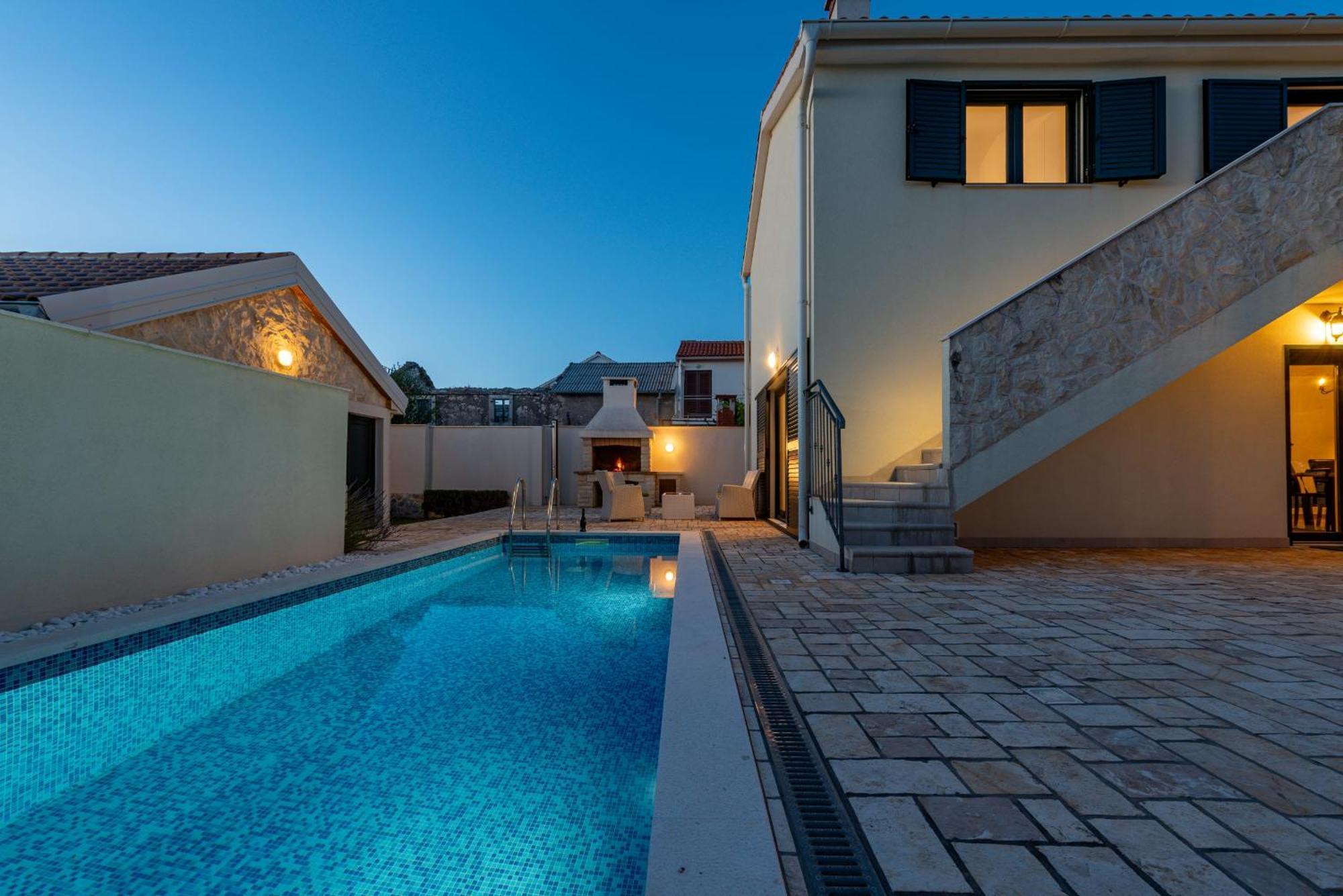 Villa Ivo Zadarvillas Vinjerac Bagian luar foto