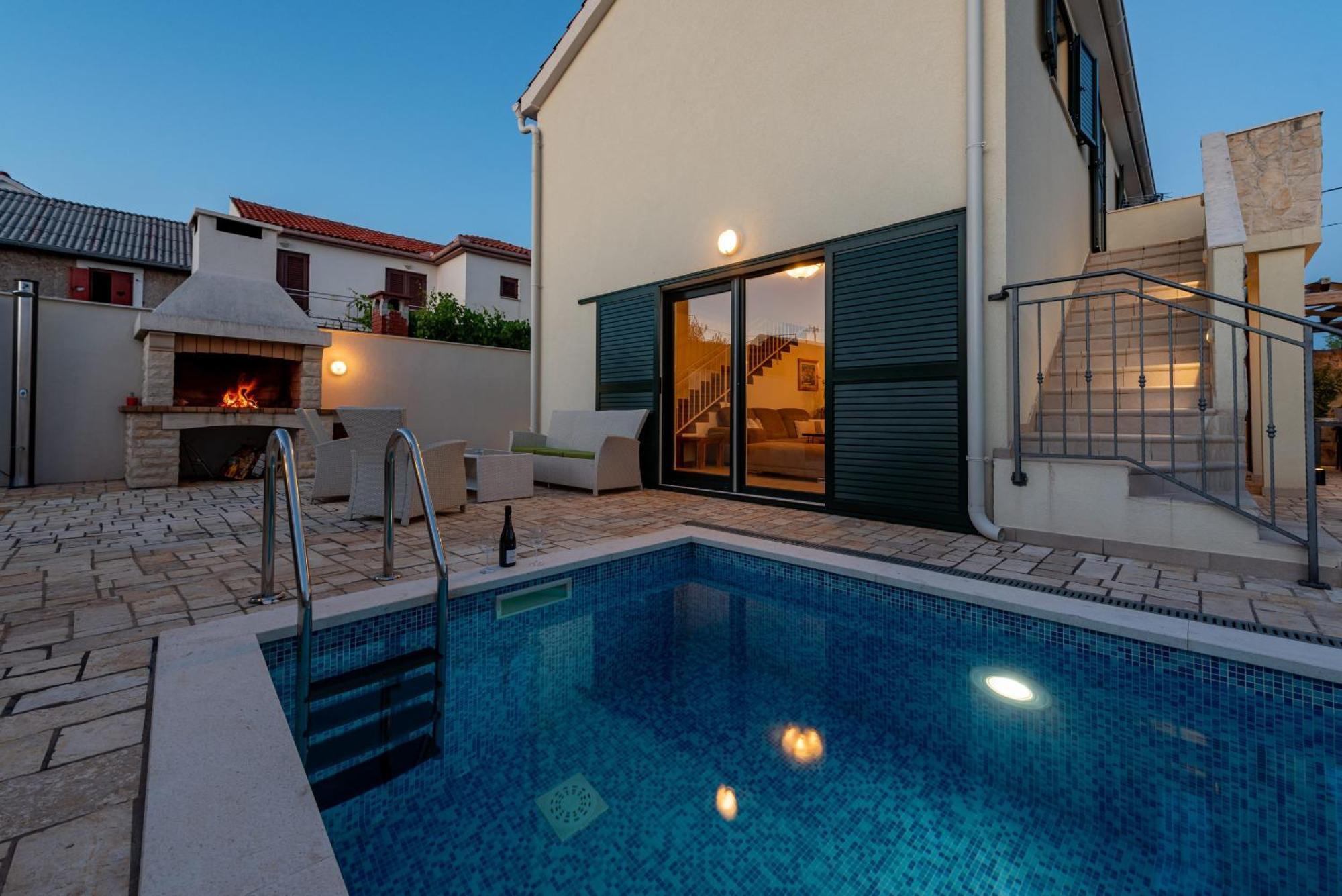 Villa Ivo Zadarvillas Vinjerac Bagian luar foto