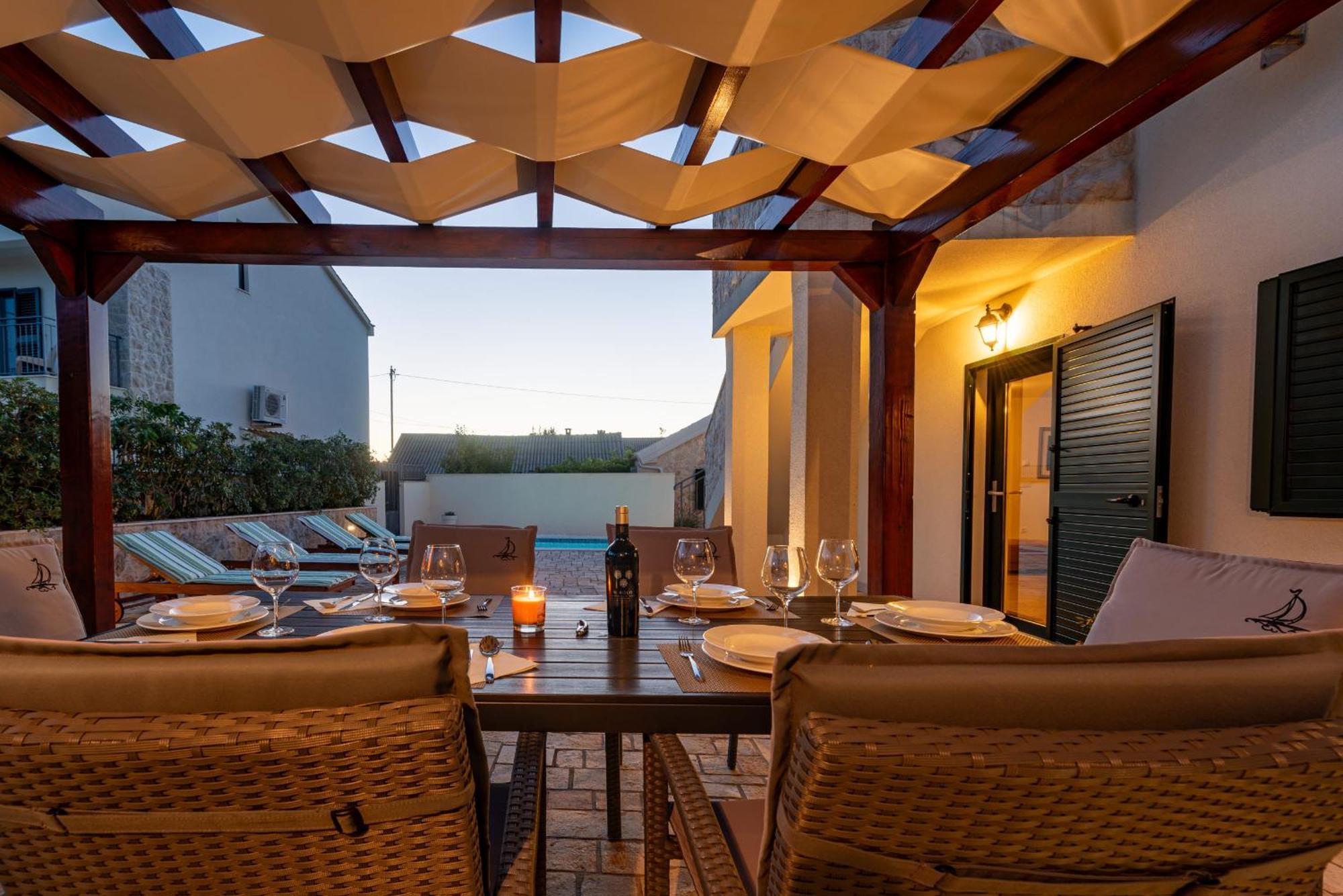 Villa Ivo Zadarvillas Vinjerac Bagian luar foto