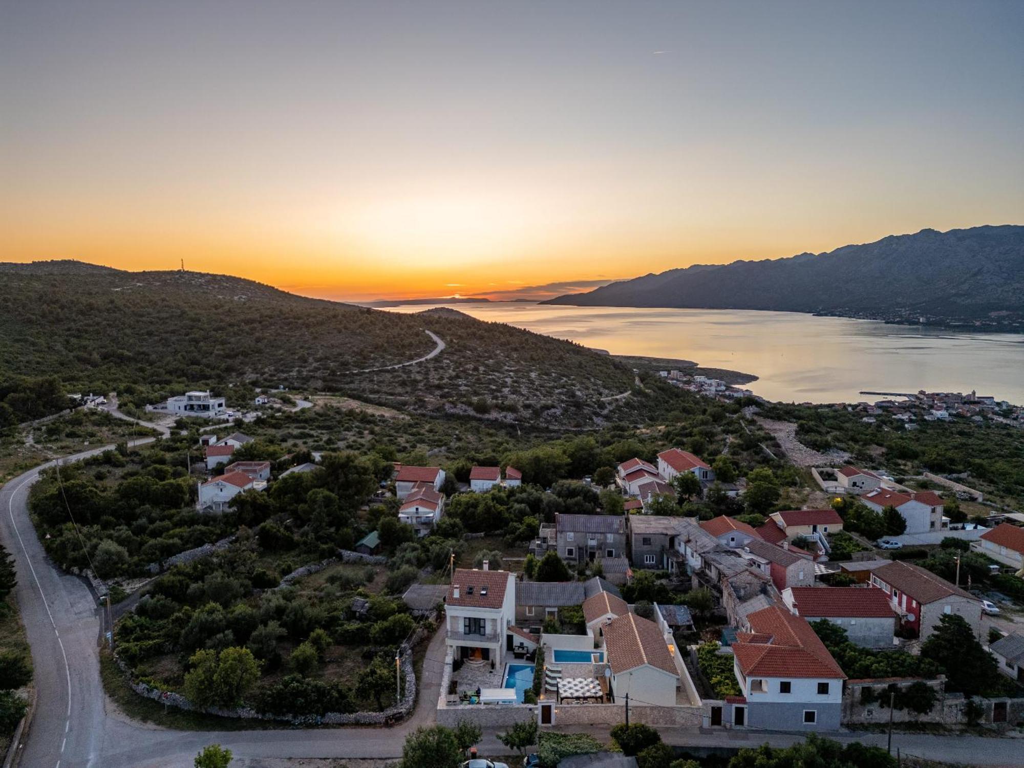 Villa Ivo Zadarvillas Vinjerac Bagian luar foto