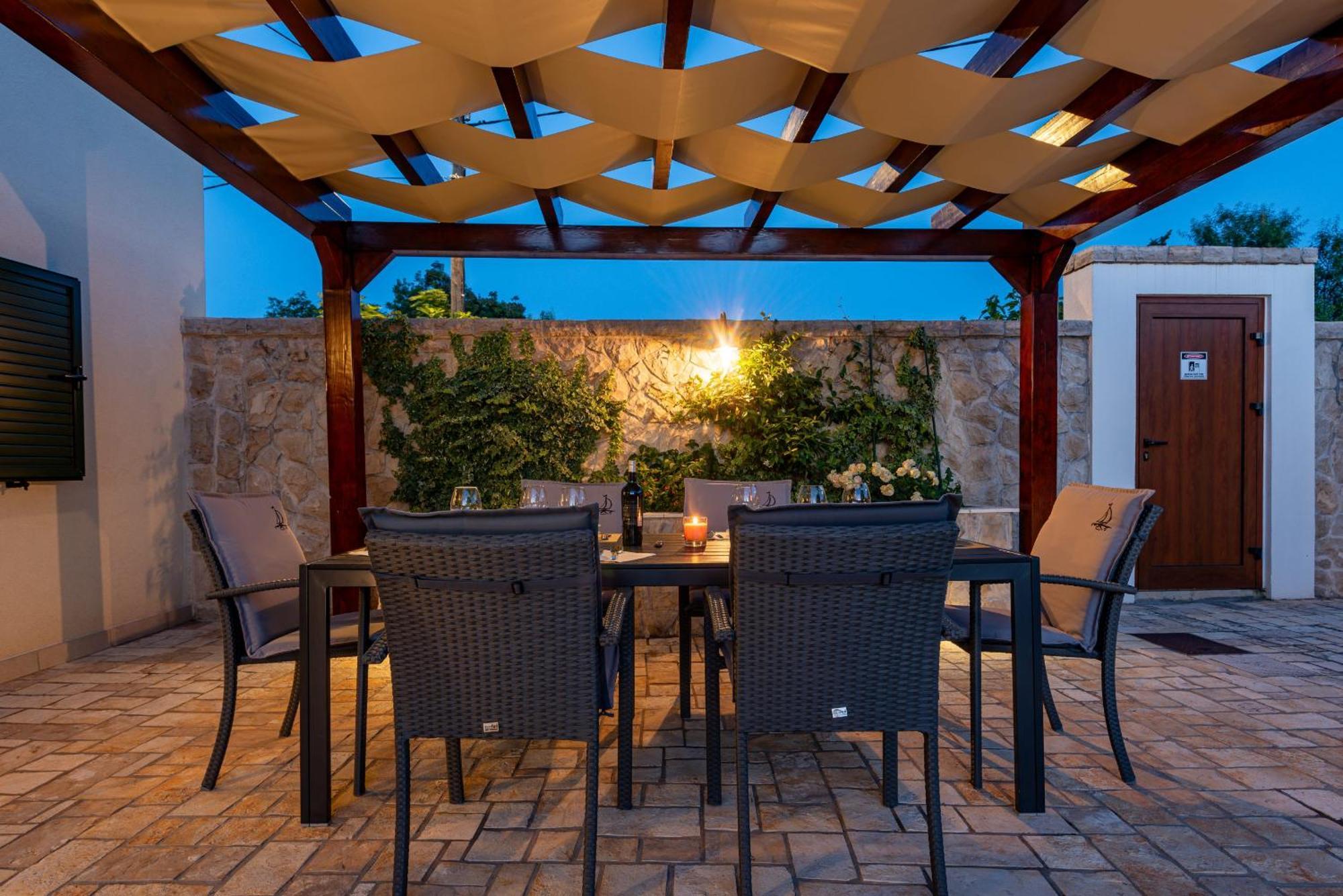 Villa Ivo Zadarvillas Vinjerac Bagian luar foto