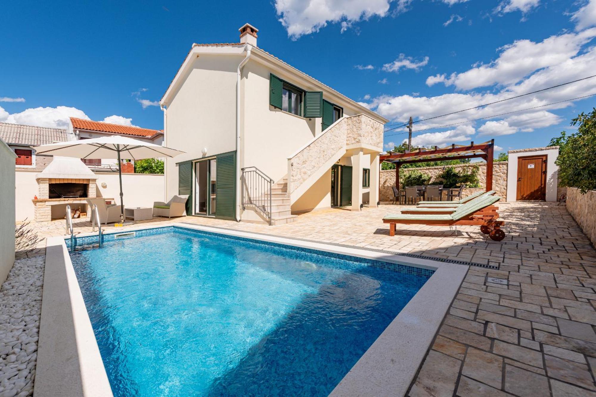 Villa Ivo Zadarvillas Vinjerac Bagian luar foto