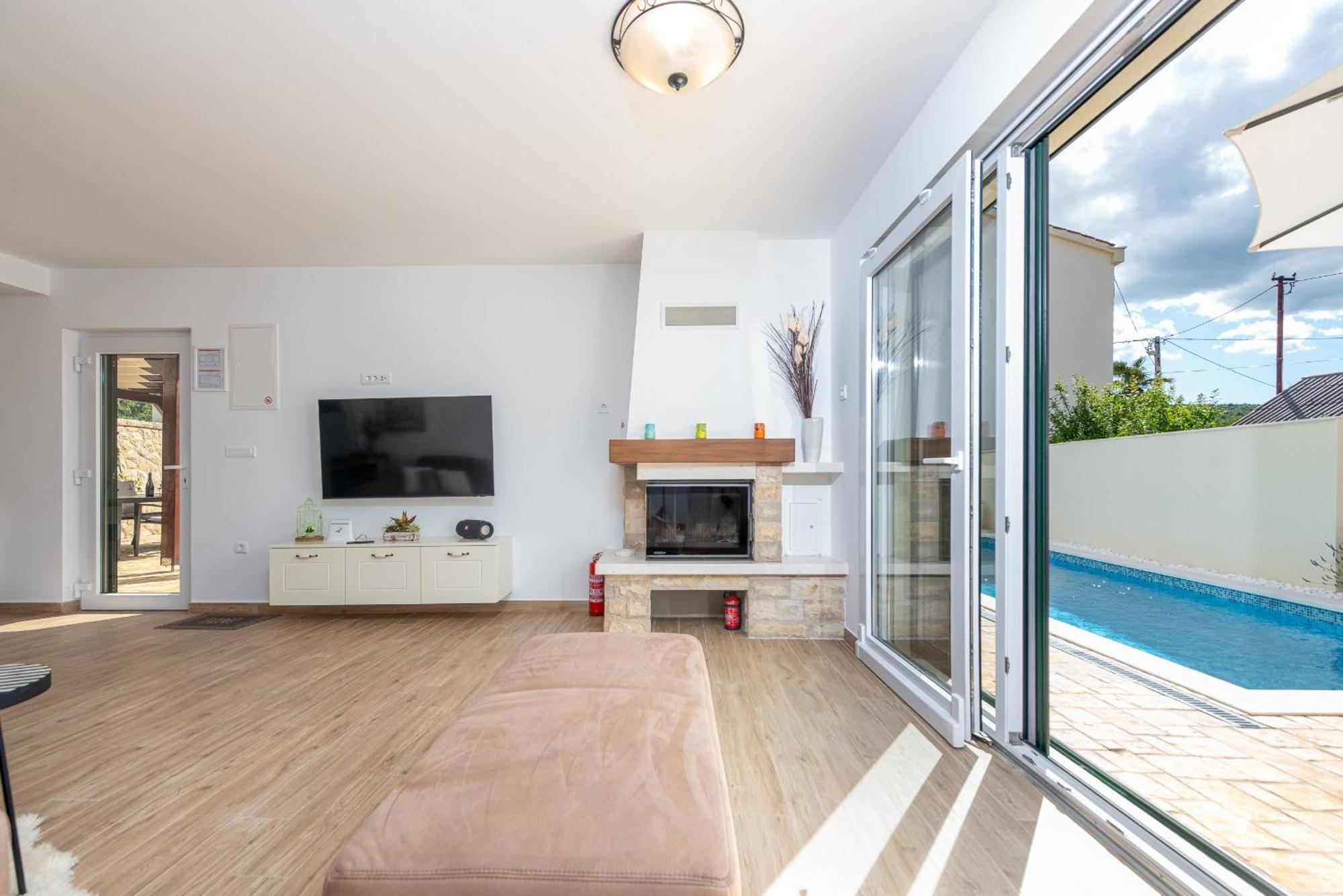 Villa Ivo Zadarvillas Vinjerac Bagian luar foto