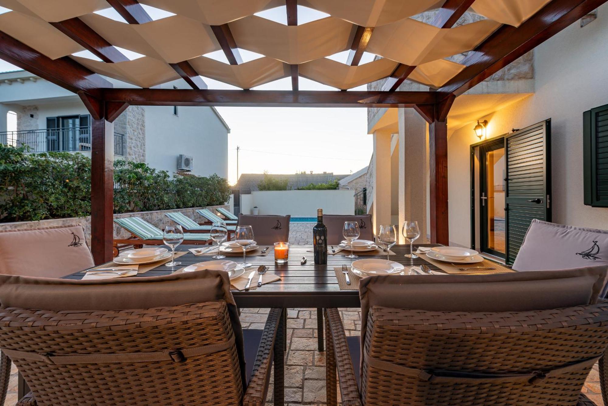 Villa Ivo Zadarvillas Vinjerac Bagian luar foto